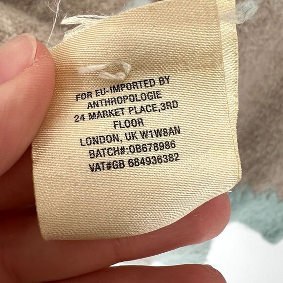 Anthropologie Sleeping on Snow Fair Isle Tunic Sweater Size S Knit Wool Blend - Picture 14 of 16